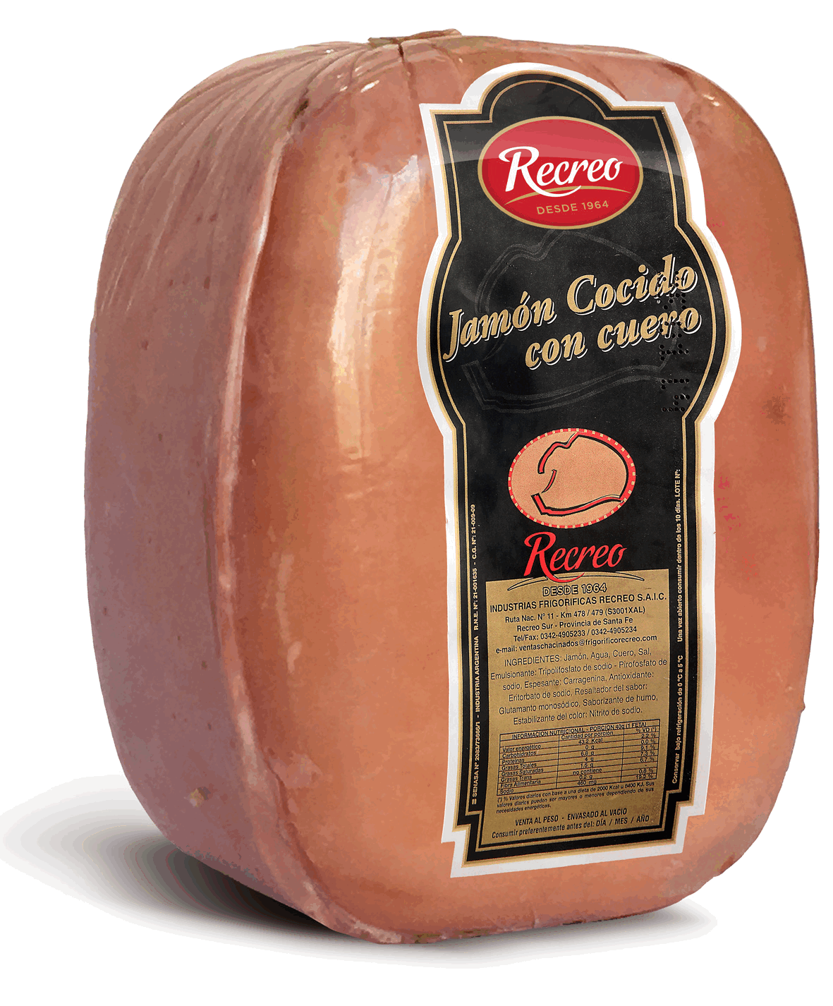 SALCHIC RECREO JAMON HORMA PRECIO X KG