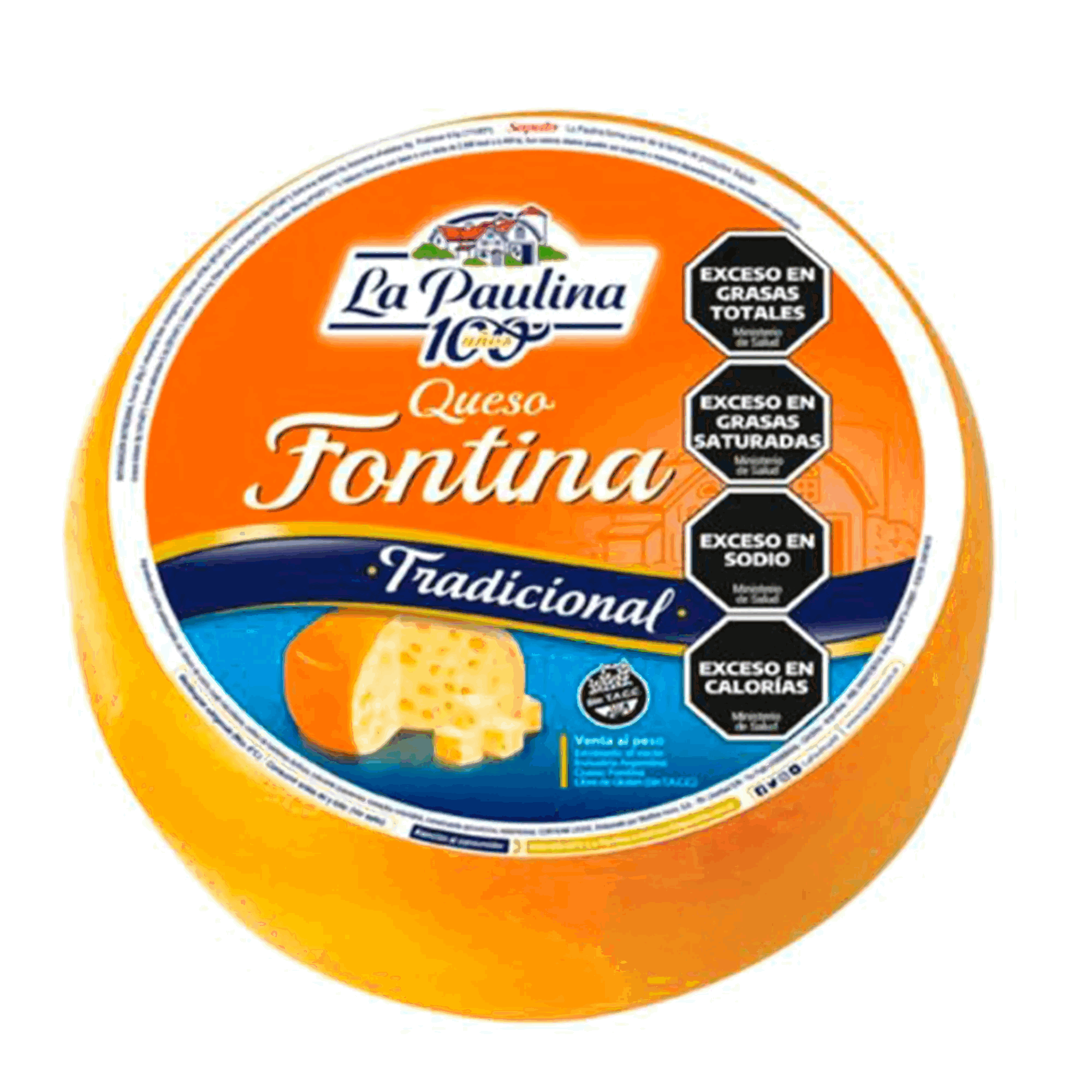 QUESO FONTINA LA PAULINA HORMA PRECIOxKG