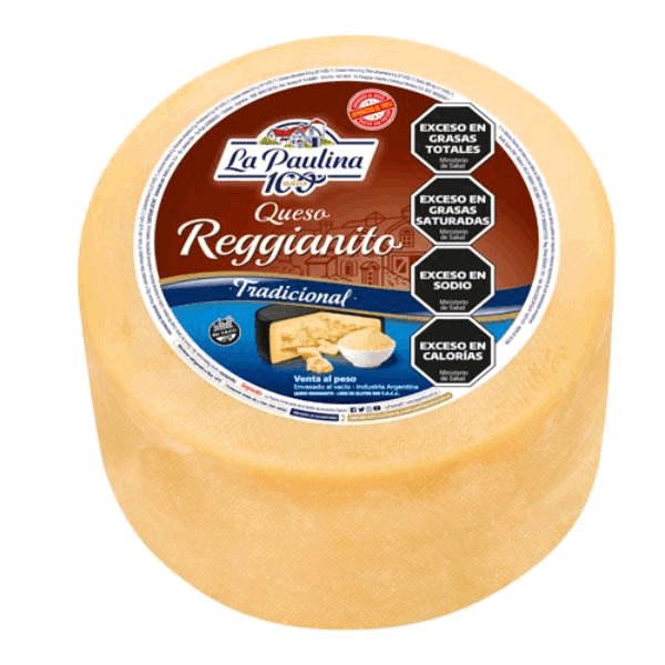 QUESO REGGIANITO LA PAULINA PRECIOxKG.