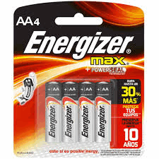PILA ENERGIZER AA x 4u