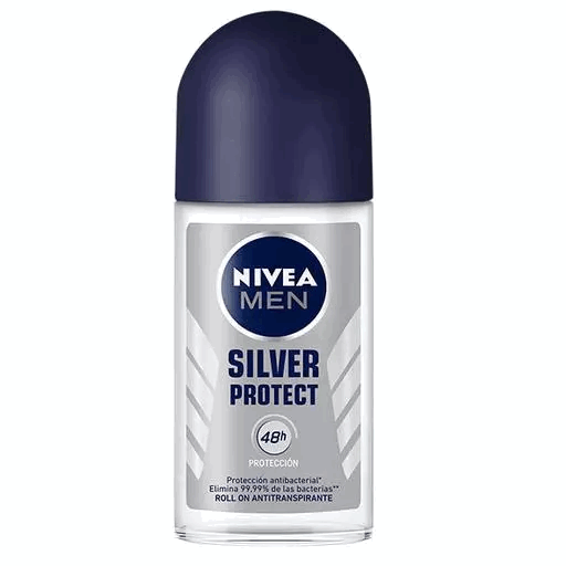  ANTIT NIVEA ROLL ON MASC SILVER PROTEC 50ml m