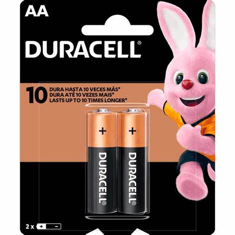 PILA DURACELL AA BLISTER x 2u
