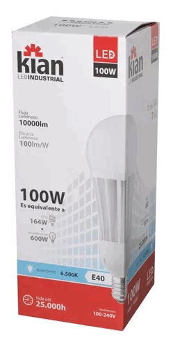 LAMPARA KIAN LED 120W E40