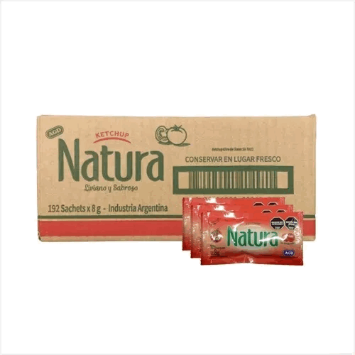 KETCHUP NATURA 8g x 192u