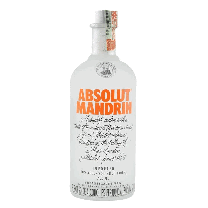 VODKA ABSOLUT MANDRIN 750cc