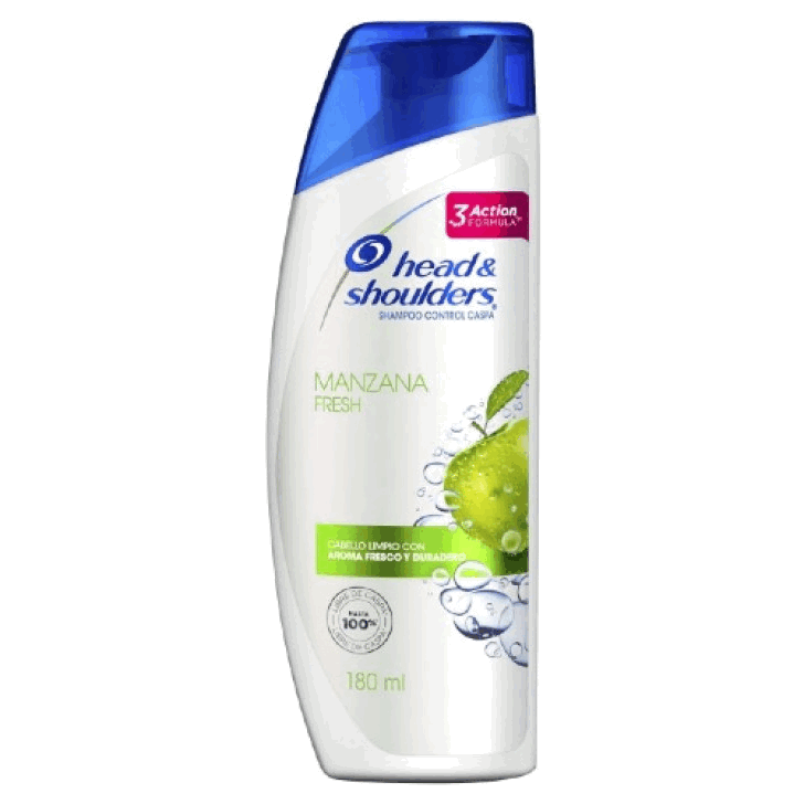  SHAMPOO H&S MANZANA FRESH 180 m