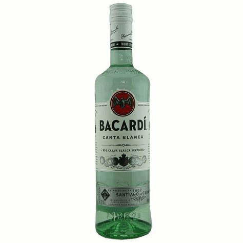 RON BACARDI BLANCO 750cc.