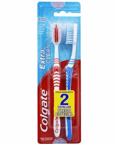 CEPILLO DENTAL COLGATE EXTRA CLEAN 2x1