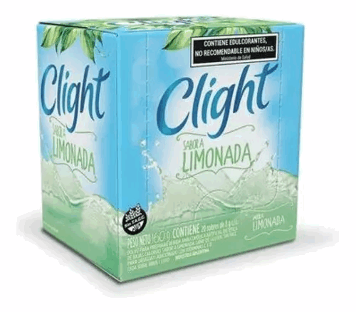 JUG CLIGHT LIMONADA x 20 sobres