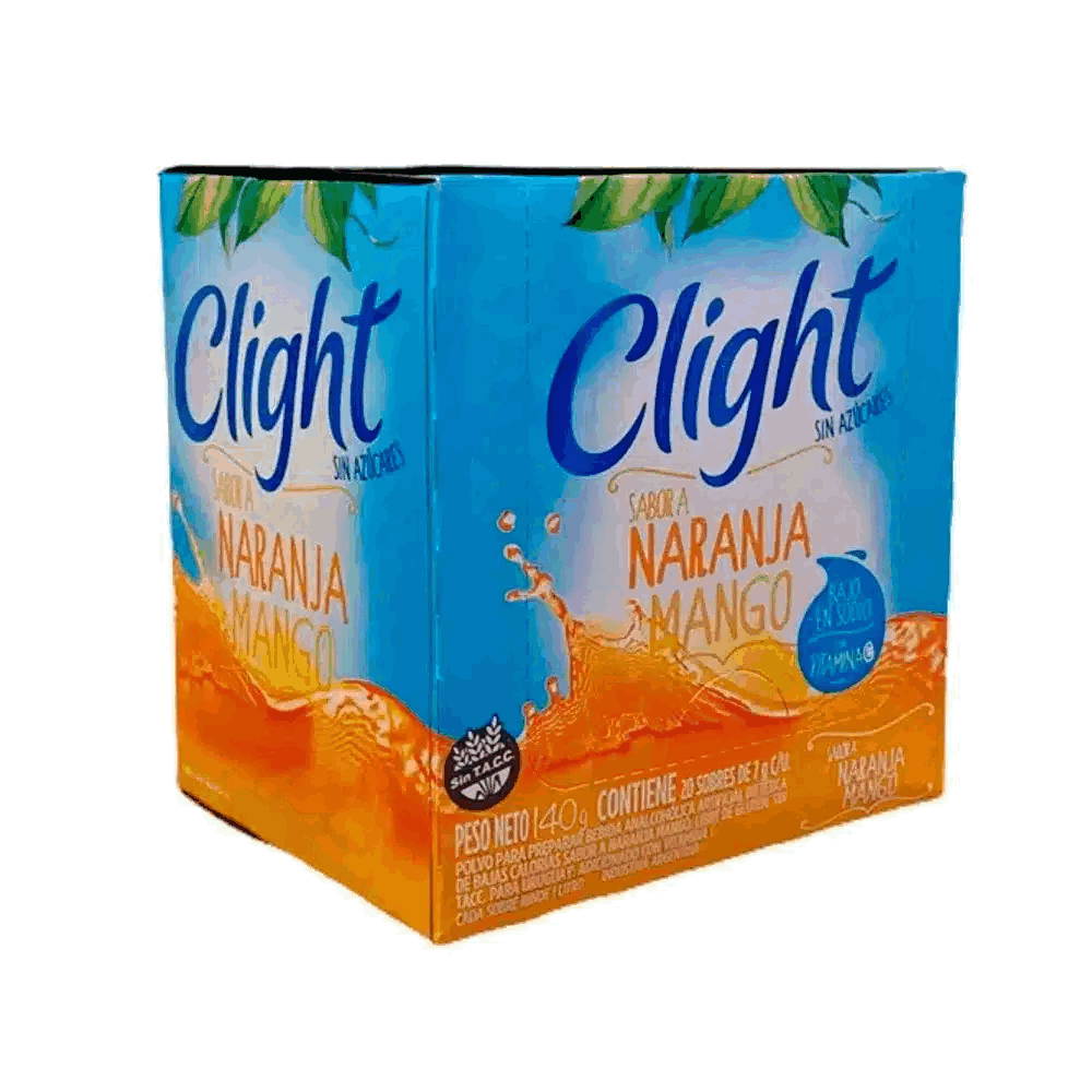 JUGO CLIGHT NARANJA MANGO x 20s