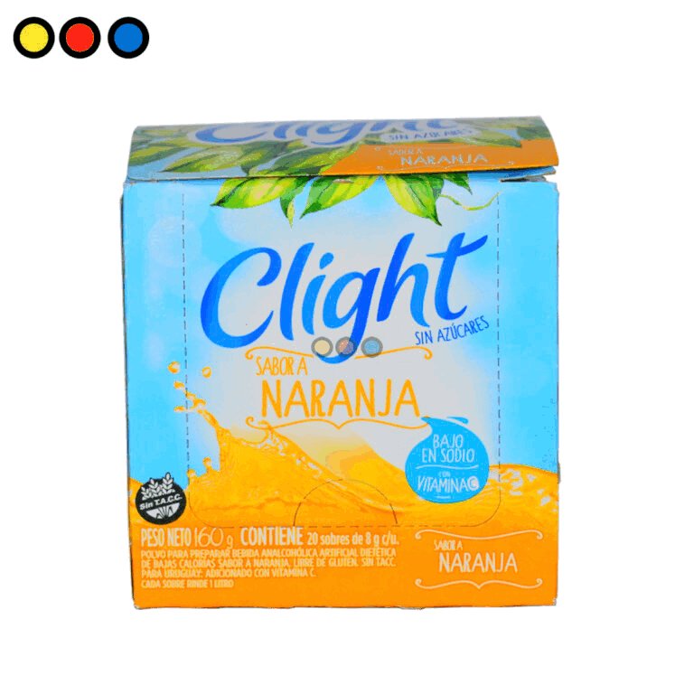 JUGO CLIGHT NARANJA x 20s