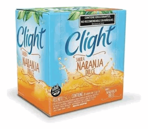 JUGO CLIGHT NARANJA DULCE x 20s
