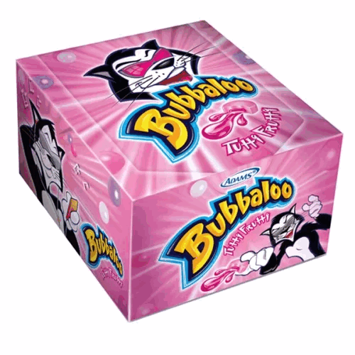 CHICLE BUBBALOO FRUTA 60u