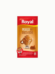 MOUSSE DULCE DE LECHE ROYAL 65 GR