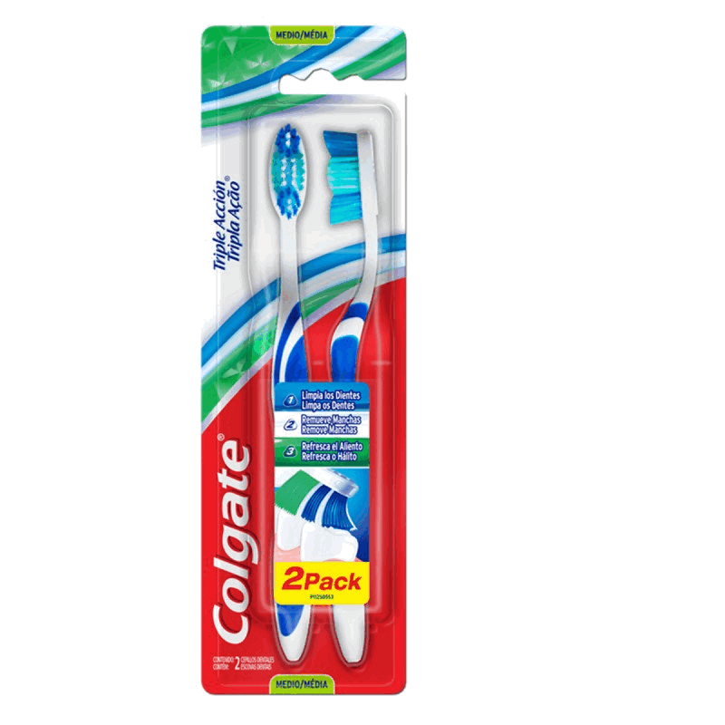 CEPILLO COLGATE T ACCION 2X1