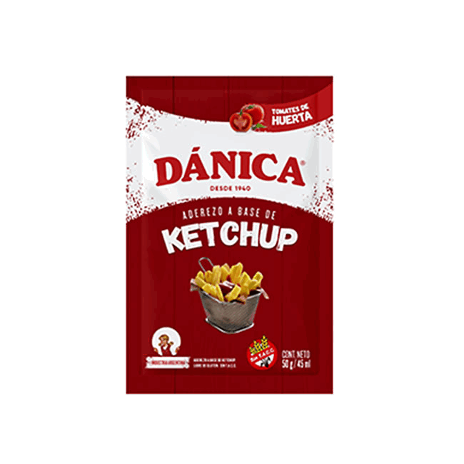 KETCHUP DANICA 24 SACHET x 50g