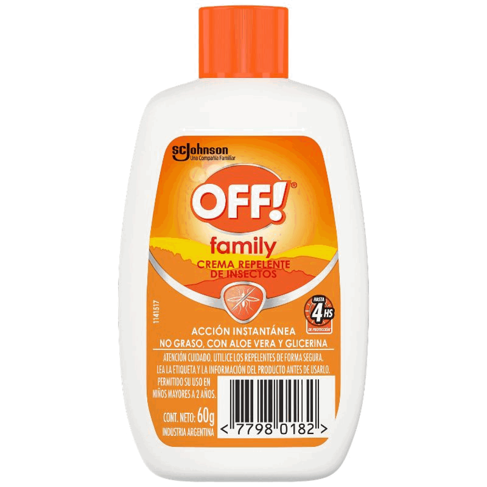 REPELENTE OFF CREMA 60cc