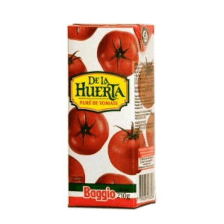 PURE DE TOMATE LA HUERTA 210cc