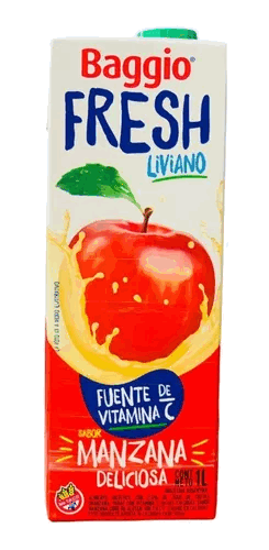 JUGO BAGGIO FRESH MANZANA DELICIOSA 1Lt x 8