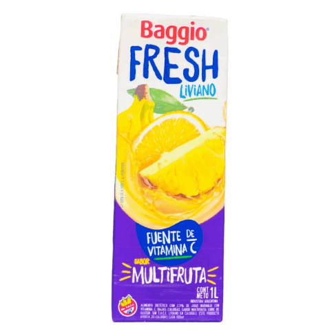 JUGO BAGGIO FRESH MULTIFRUTA 1L.