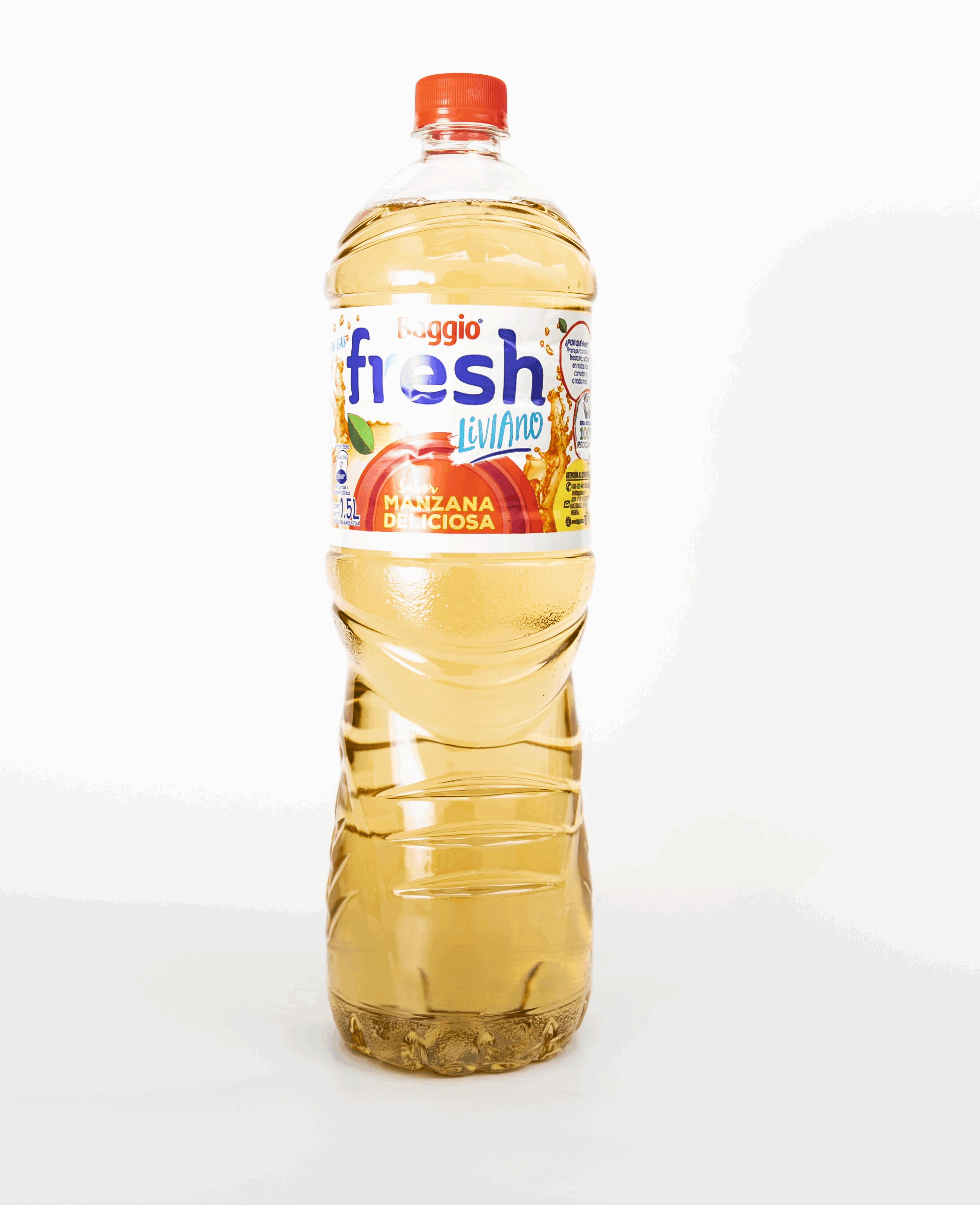 JUGO BAGGIO FRESH MANZANA DELICIOSA 1.5Lt x 8