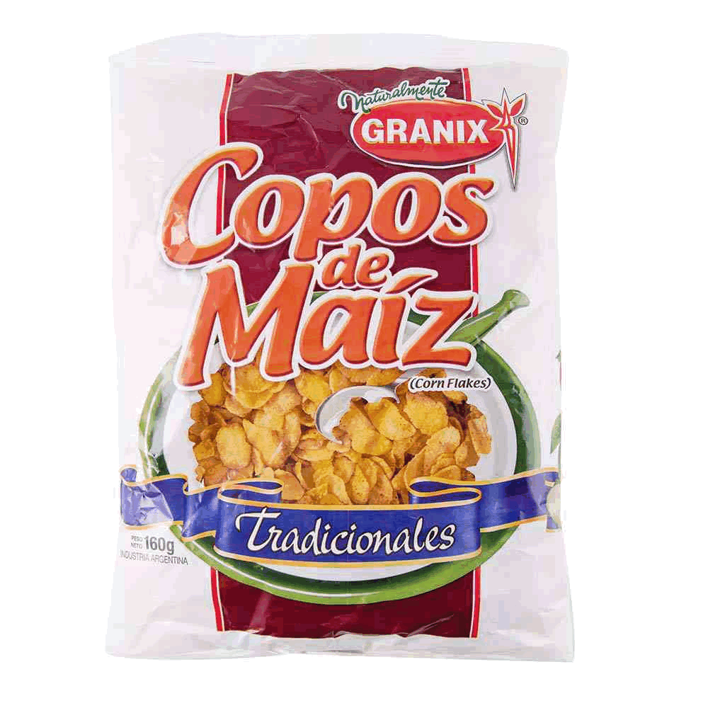 COPOS DE MAIZ GRANIX TRADICIONALES 160grs