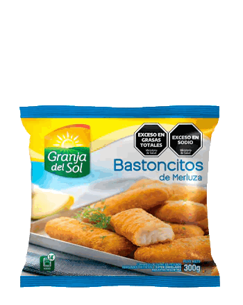 BASTONCITOS MERLUZA GRANJA DEL SOL 300g