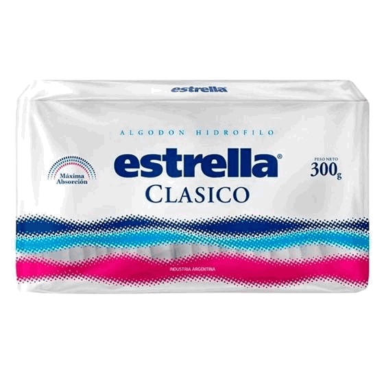 ALGODON ESTRELLA 300grs.