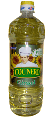 ACEITE COCINERO GIRASOL 900cc.