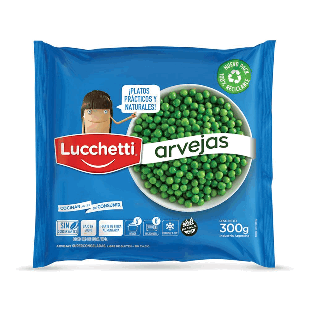 ARVEJAS LUCCHETTI 300g