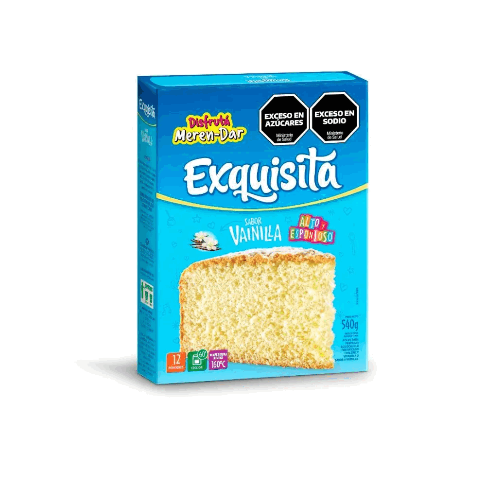 BIZCOCHUELO EXQUISITA VAINILLA 540grs.