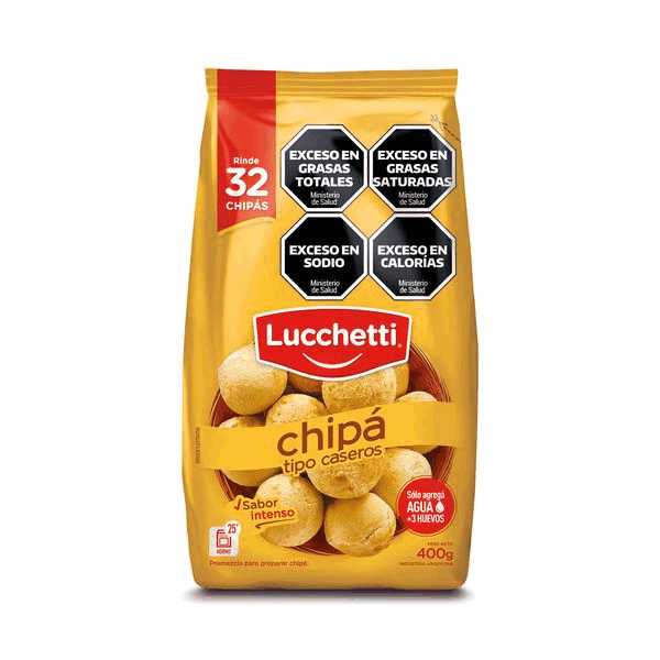 PREMEZCLA LUCCHETTI CHIPA 400grs.