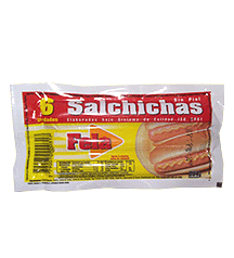 SALCHICHAS FELA 6u 190g