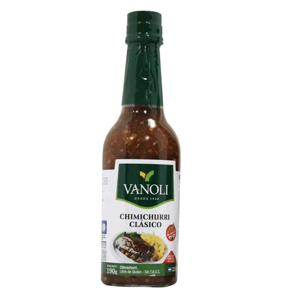 CHIMICHURRI VANOLI CLASICO 190grs.