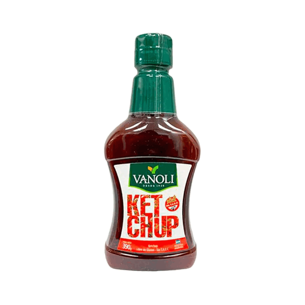 KETCHUP VANOLI PET 390grs