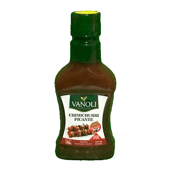 CHIMICHURRI VANOLI PICANTE 190grs.