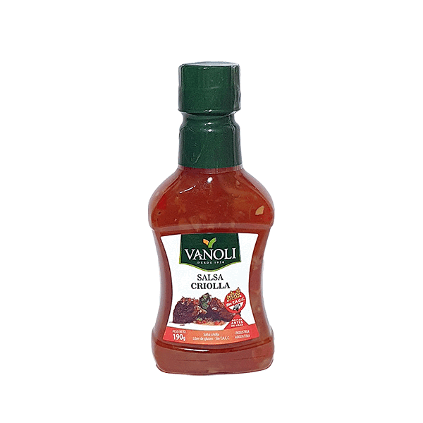 SALSA CRIOLLA VANOLI 190grs