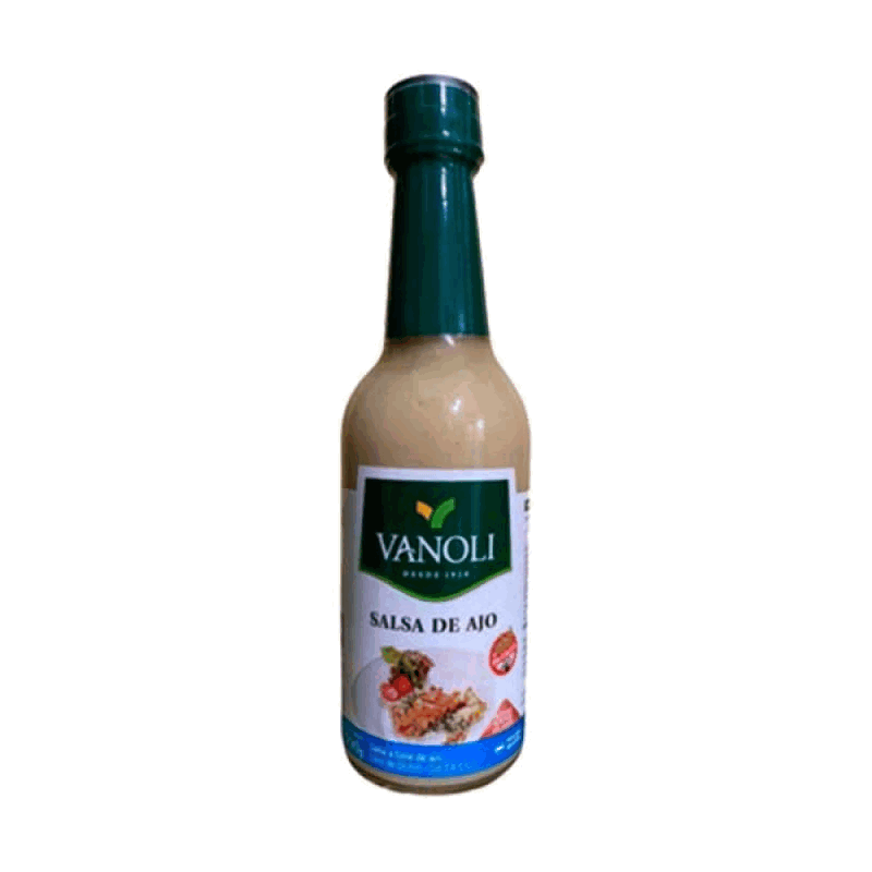 SALSA DE AJO VANOLI 190grs.