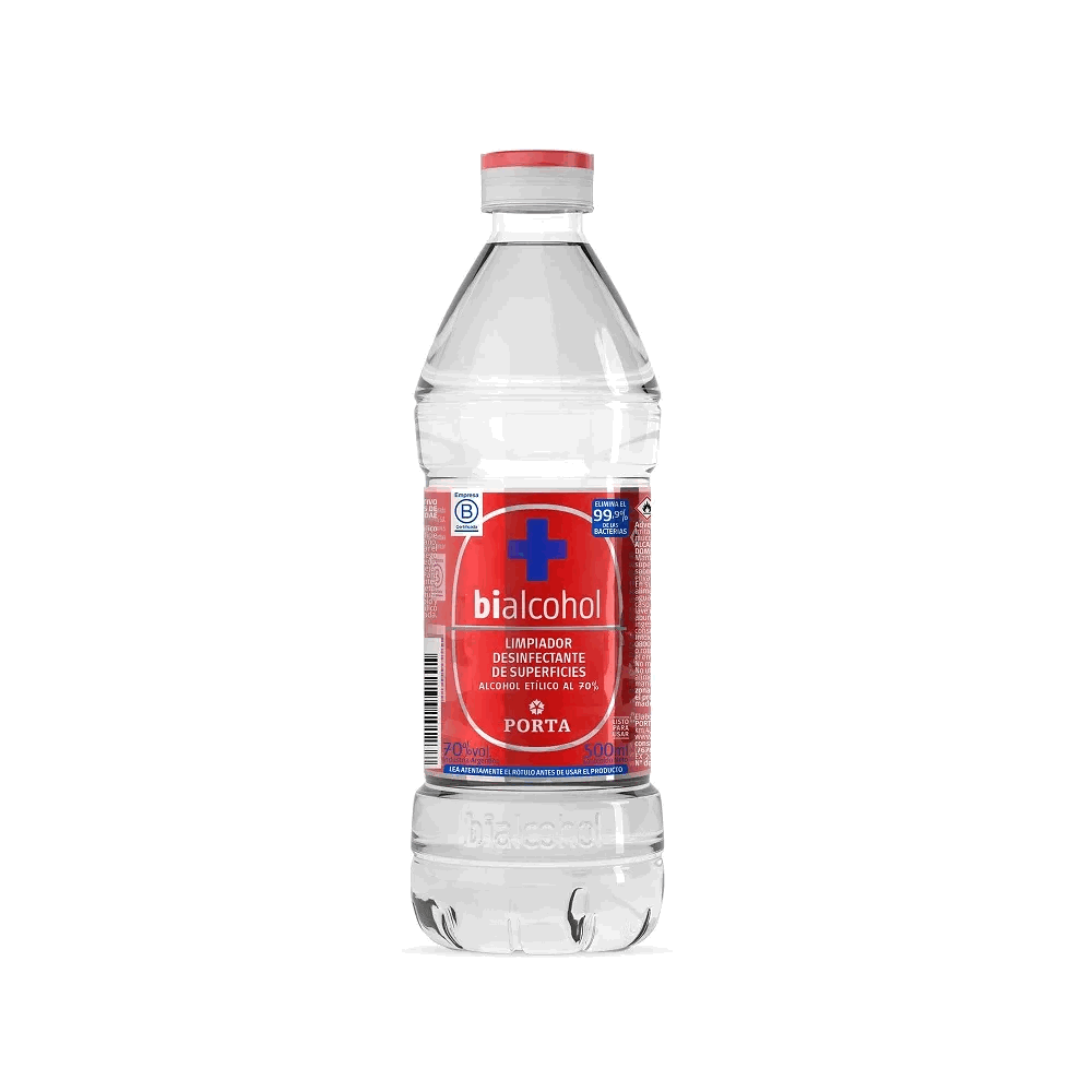 ALCOHOL BIALCOHOL ETILICO 70% 500ml.