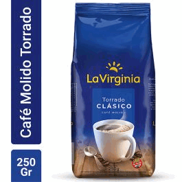 CAFE LA VIRGINIA CLASICO DP 250grs