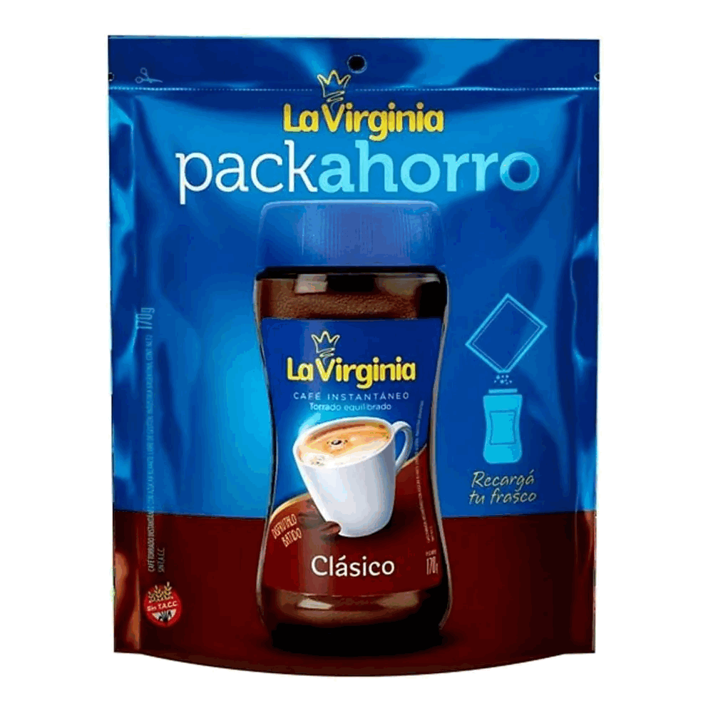 CAFE LA VIRGINIA EQUILIBRADO DP 170g