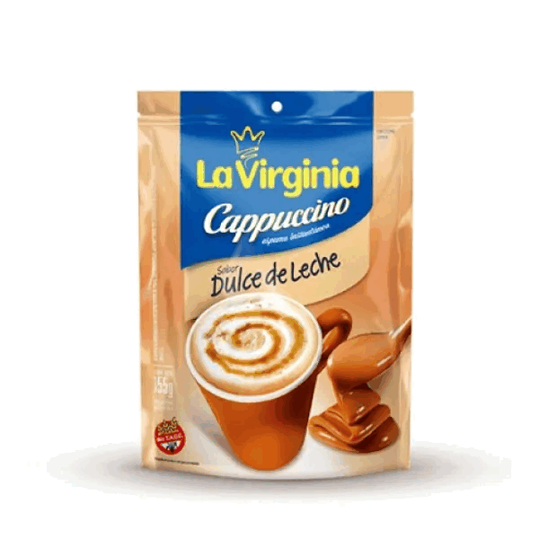 CAPPUCCINO LA VIRGINIA DULCE DE LECHE 155grs