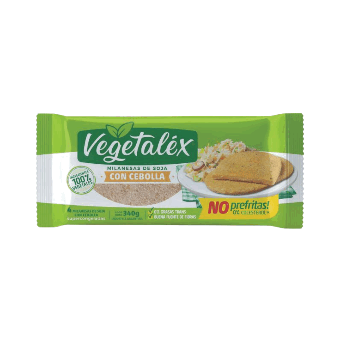MILANESA VEGETALEX SOJA TRADICIONAL X4U.