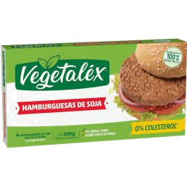 HAMBUR DE SOJA VEGETALEX TRADICIONAL X4U.