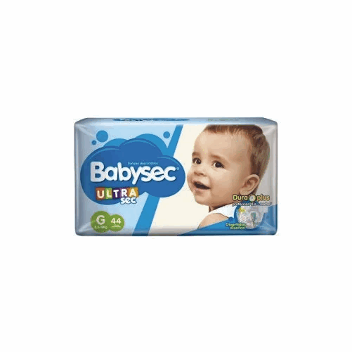 PAÑALES BABYSEC REGULAR G x 8u