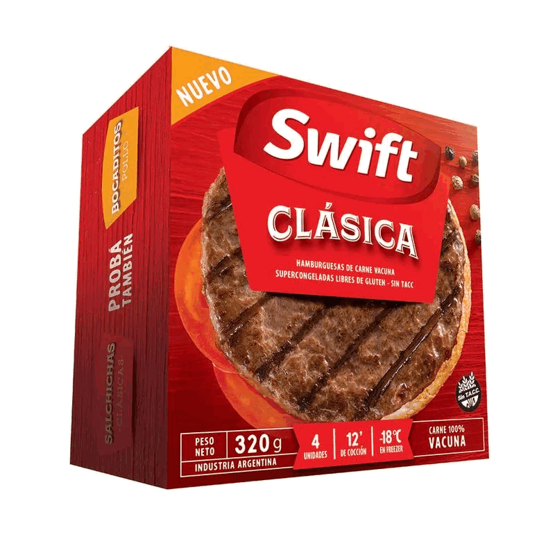HAMB SWIFT CLASICA CAJA 4u 320g