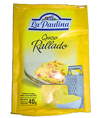 QUESO RALLADO LA PAULINA 40g