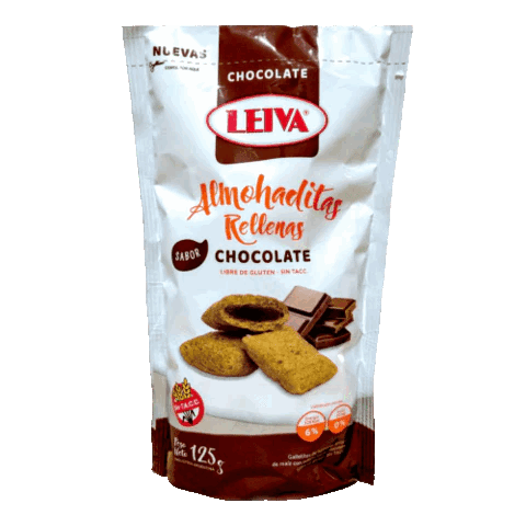 ALMOHADITAS DE ARROZ LEIVA CHOCOLATE 125grs
