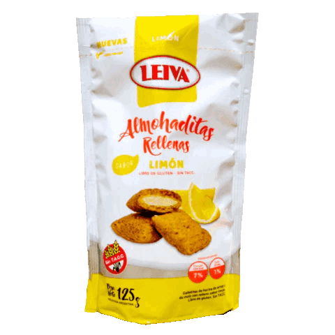 ALMOHADITAS DE ARROZ LEIVA LIMON 125grs