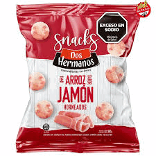 DISCOS DE ARROZ DH JAMON 80grs